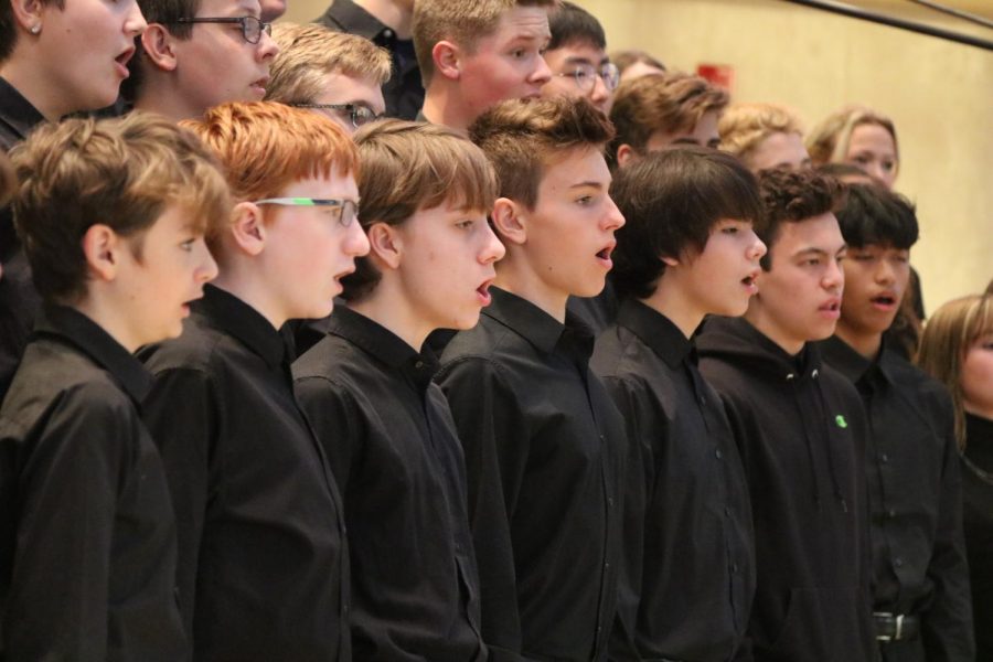 Chamber Choir sings at the Fall Tapestry Concert. Check out the full article written by Marie Brockhoff in News!