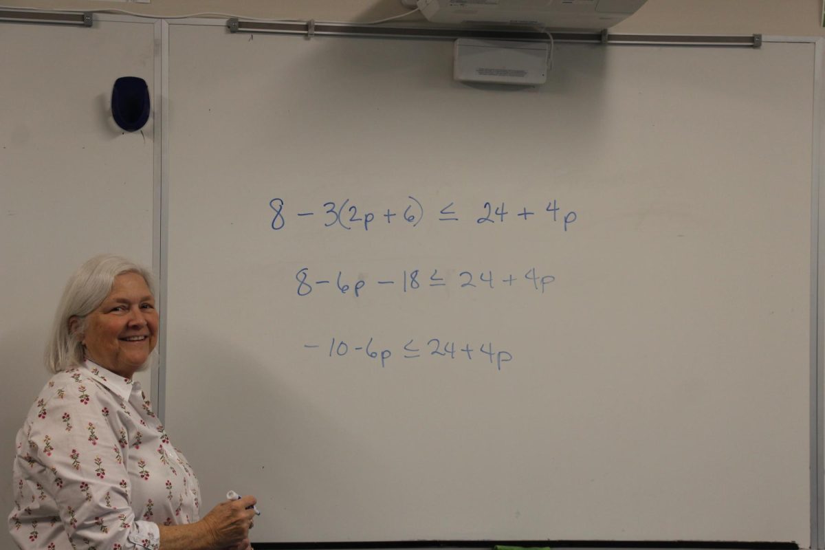 New faculty member Susan Massaro smiles at the camera.  Lawrence is one of many places she’s lived throughout her life. 